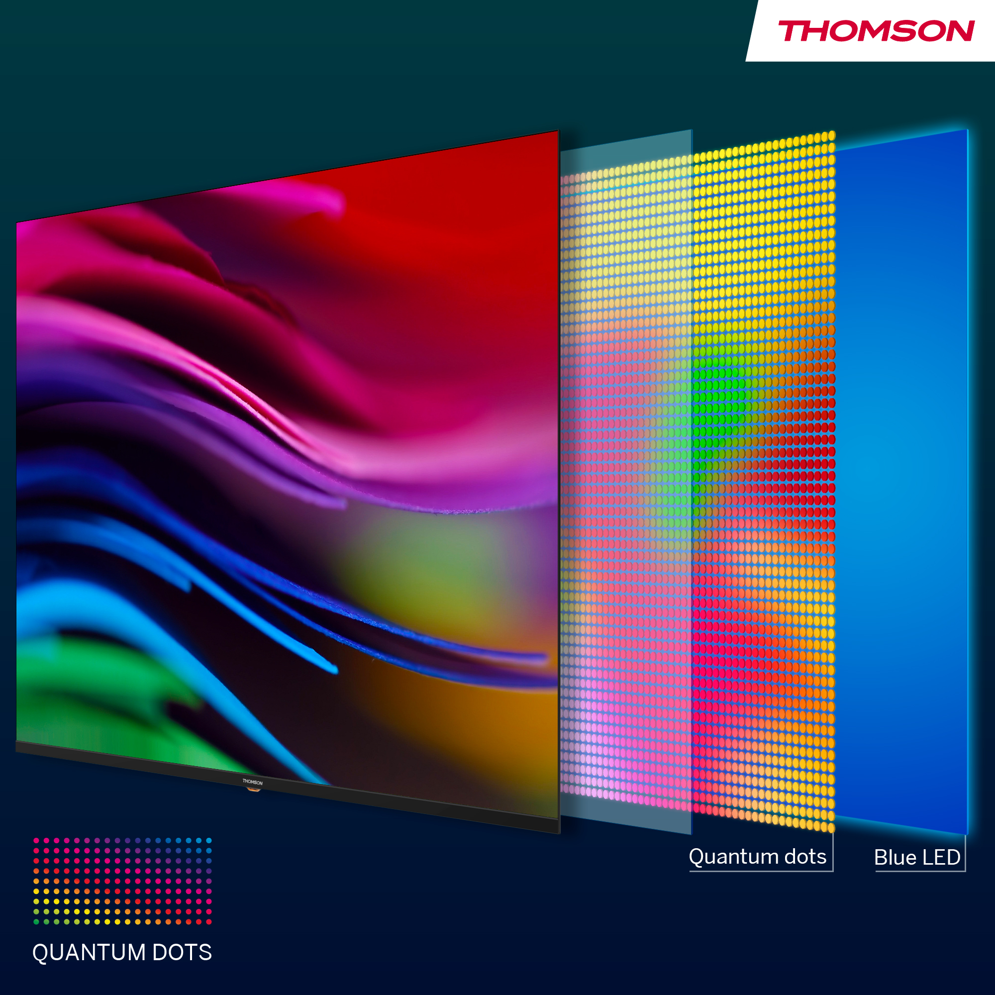 Thomson Google TV 55" QLED Pro – Image 8