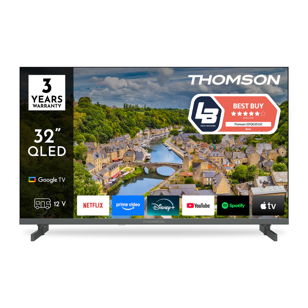 Thomson Google TV 32 FHD QLED 12V – 32FQG3S15C
